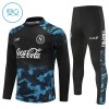 Sudadera De Entrenamiento SSC Napoli Cremallera De Cuarto 2024-25 Armada - Niño